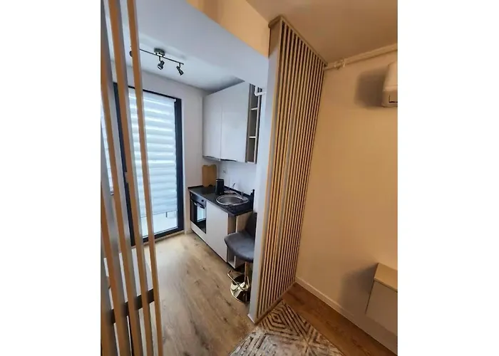 Ivory Stylish Studio, Pipera - Park View With Paid Parking Available *