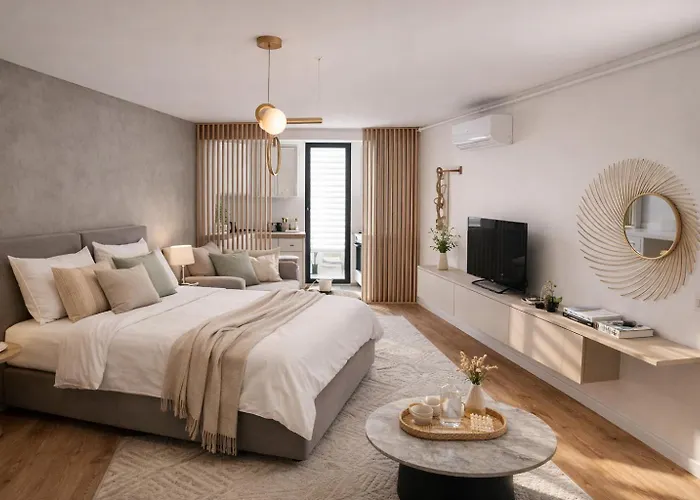 Ivory Stylish Studio, Pipera - Park View With Paid Parking Available * בוקרשט